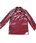 Red Trench Jacket by CRUX CUSTOM