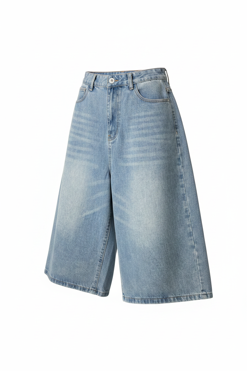 Fade Blue Jort by CRUX