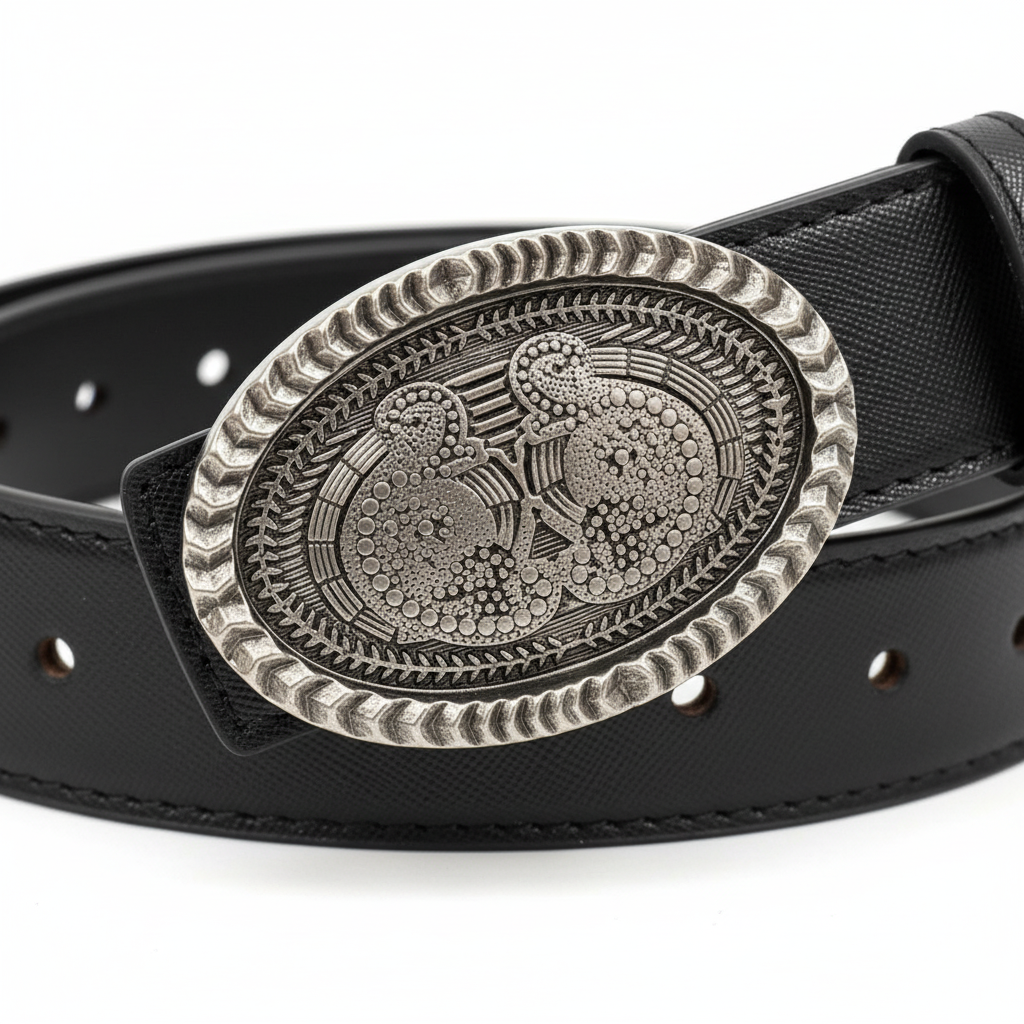 Mandrake Leather Belt by CRUX
