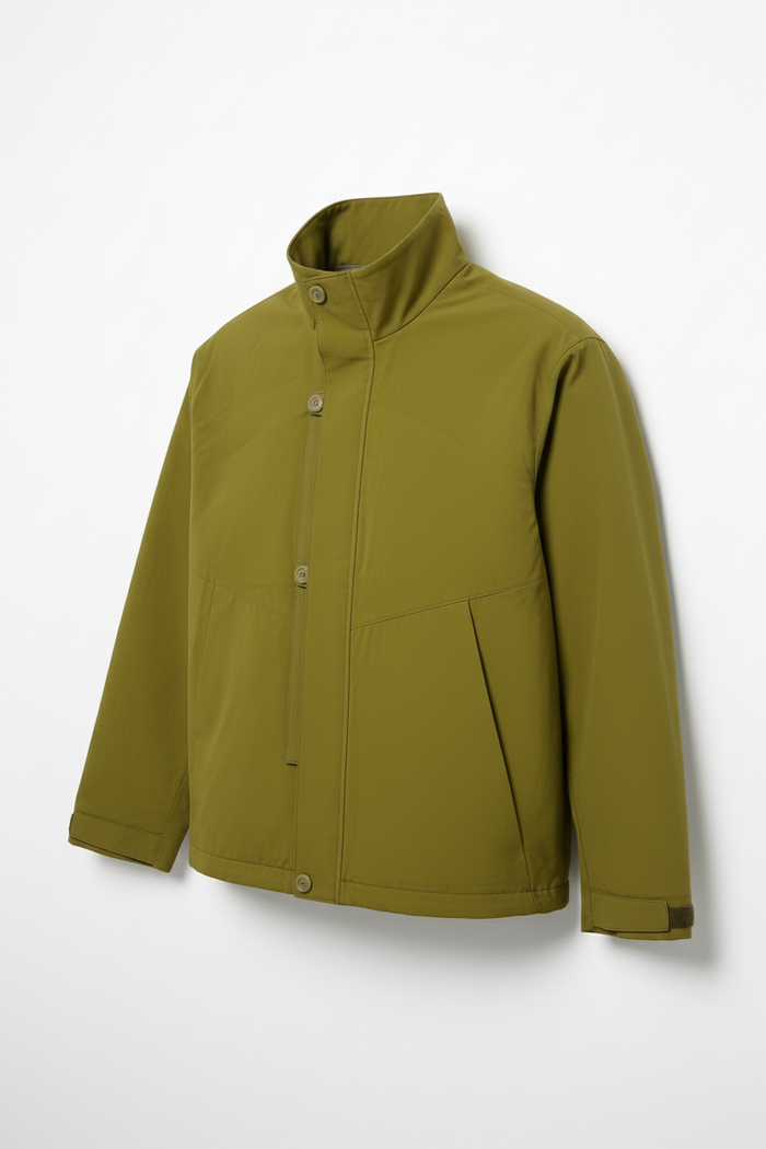 Olive Cargo Jacket by CRUX