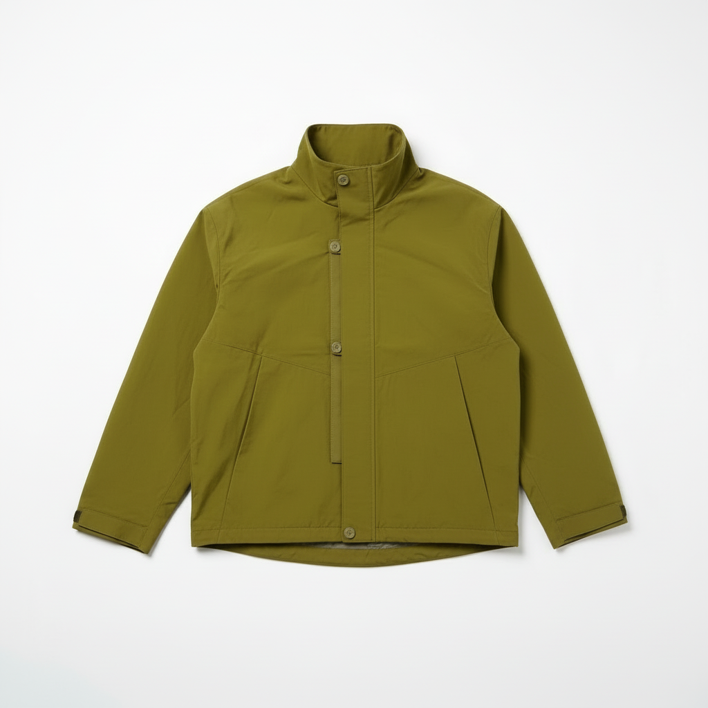 Olive Cargo Jacket by CRUX