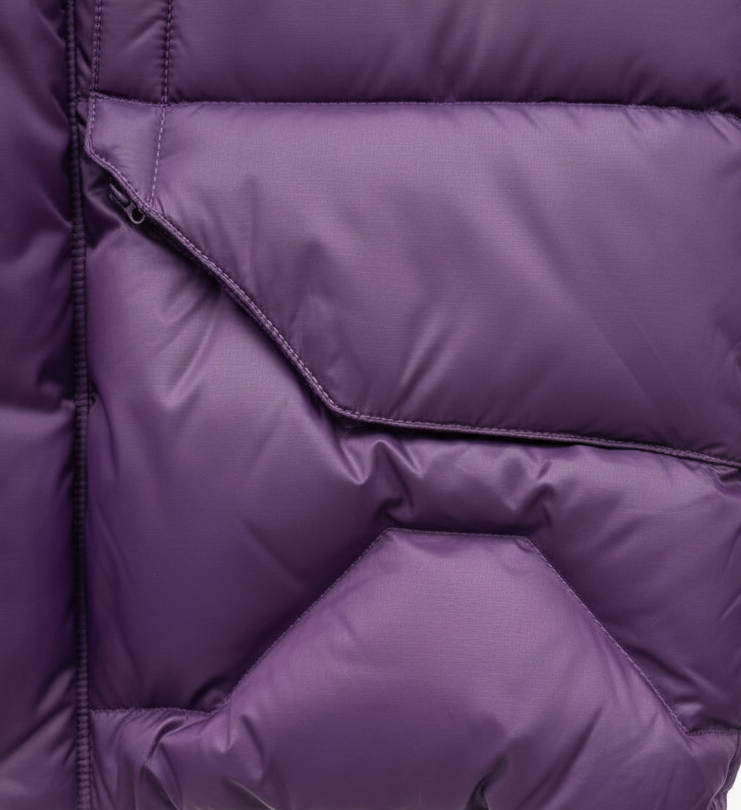 Purple Puff Jacket by CRUX