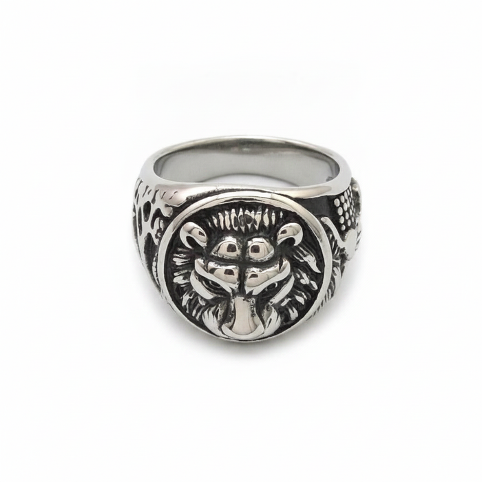 Leo Silver Ring — CRUX