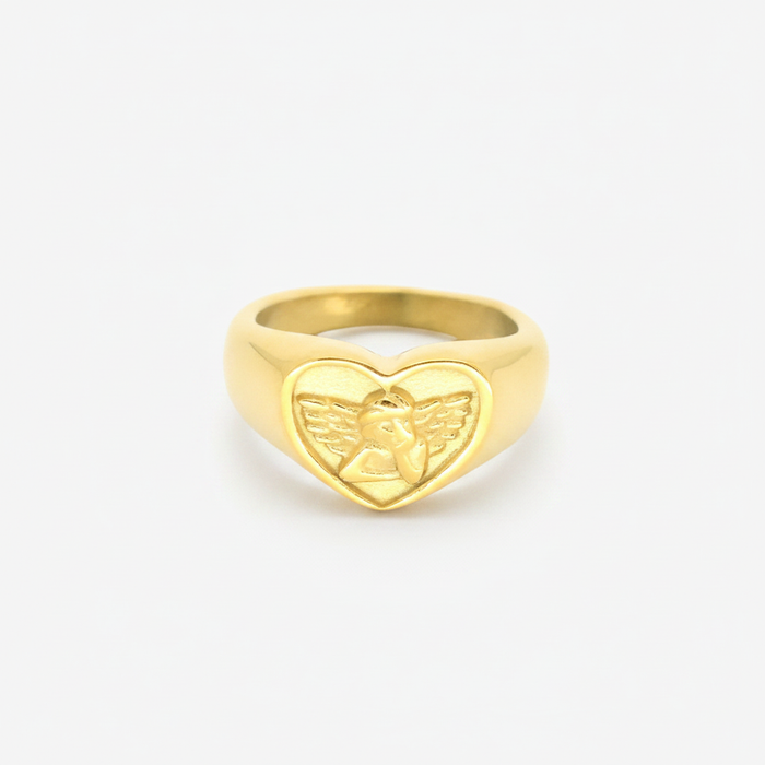 Cupid Gold Ring — CRUX