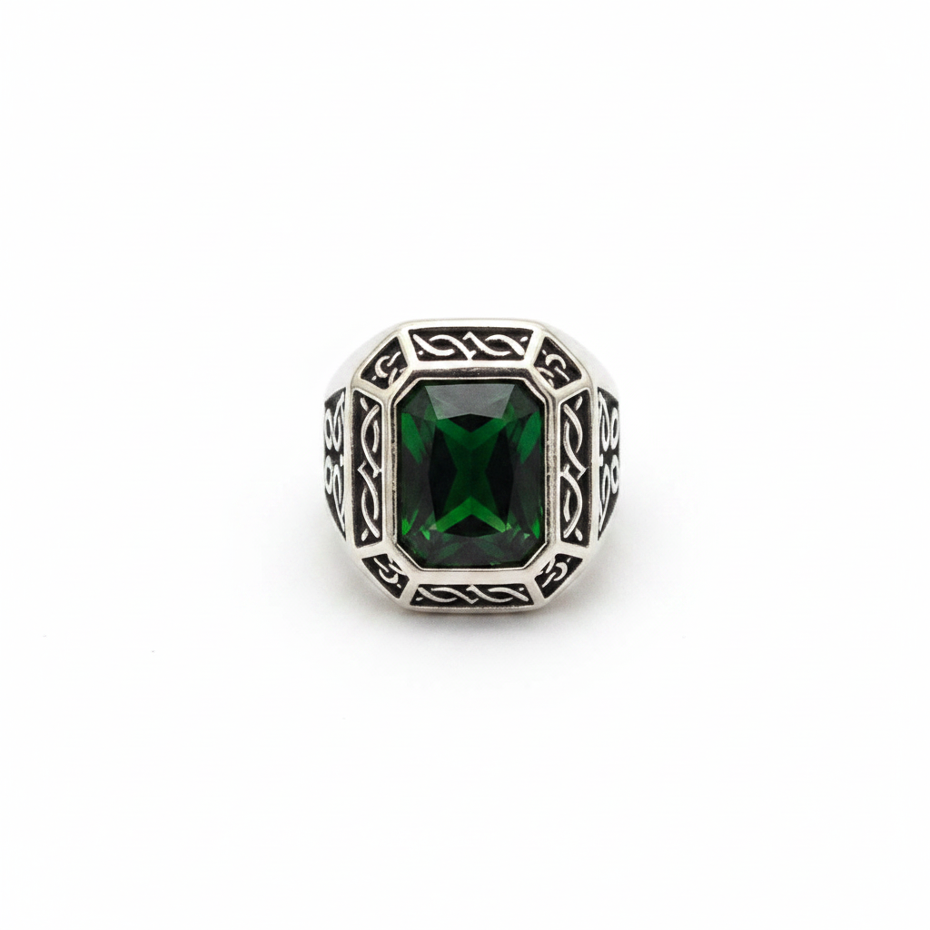 Verde Steel Ring — CRUX