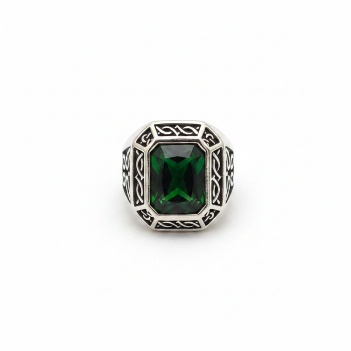 Verde Steel Ring — CRUX