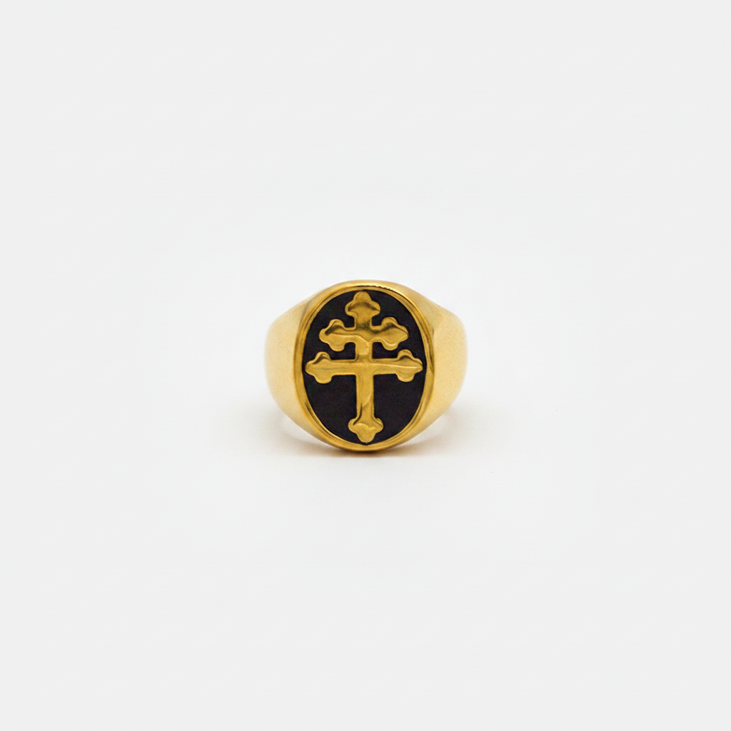 Lorraine Cross Ring — CRUX