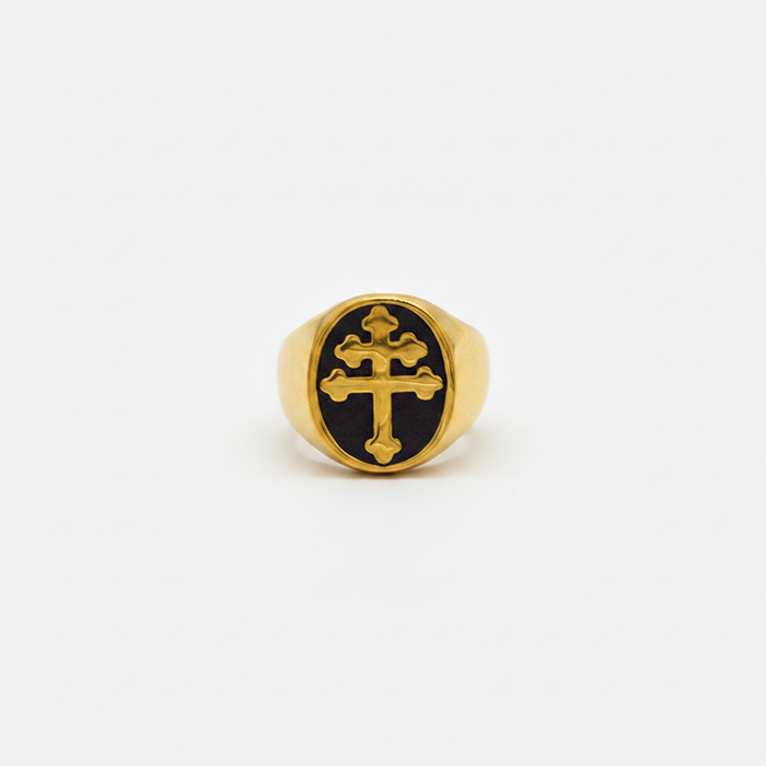 Lorraine Cross Ring — CRUX