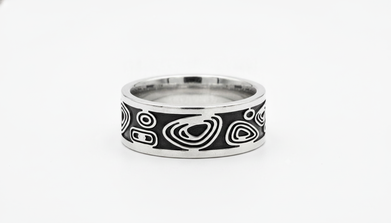 Art Steel Ring — CRUX