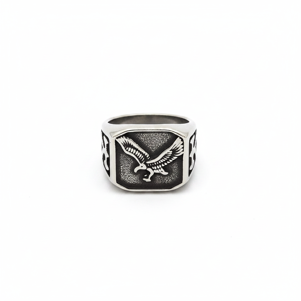 Eagle Silver Ring — CRUX