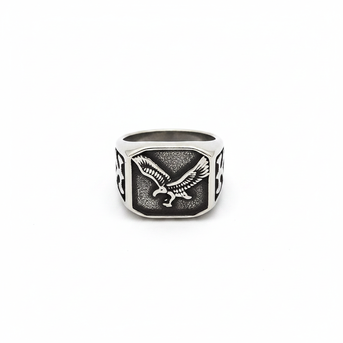 Eagle Silver Ring — CRUX