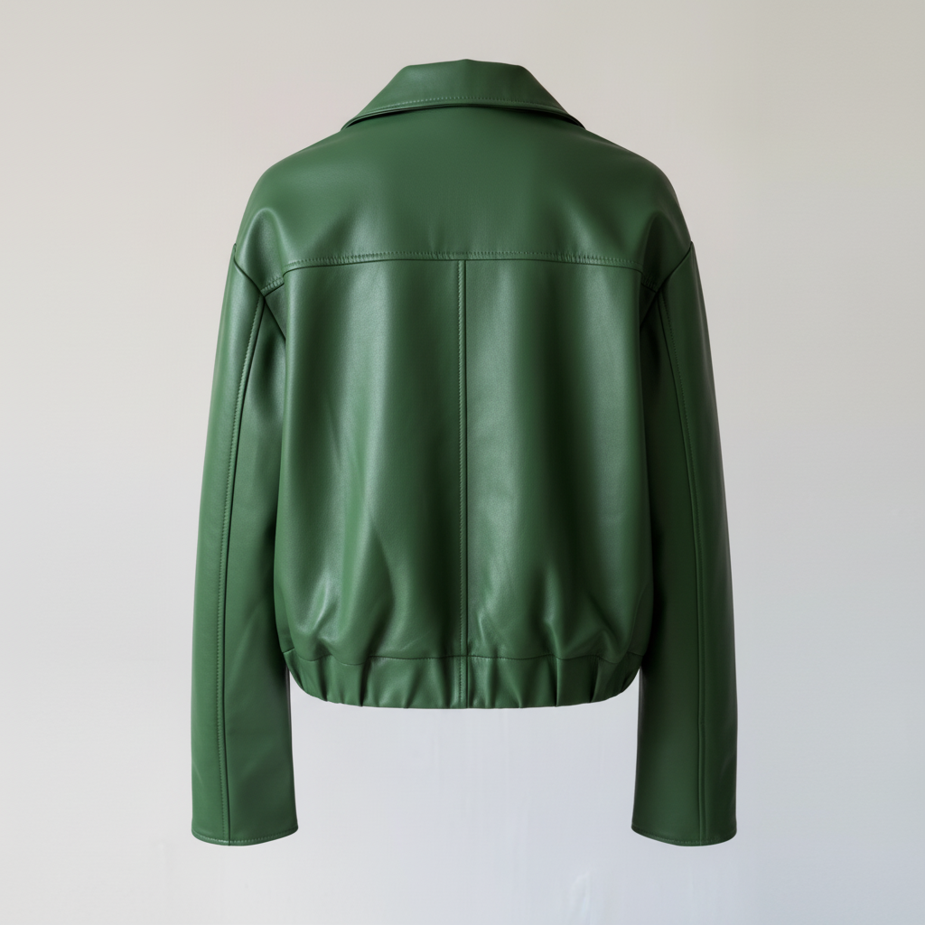 Verdant Leather Jacket by CRUX
