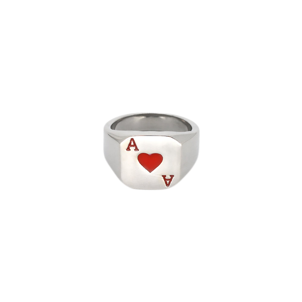 A Red Heart Ring by CRUX