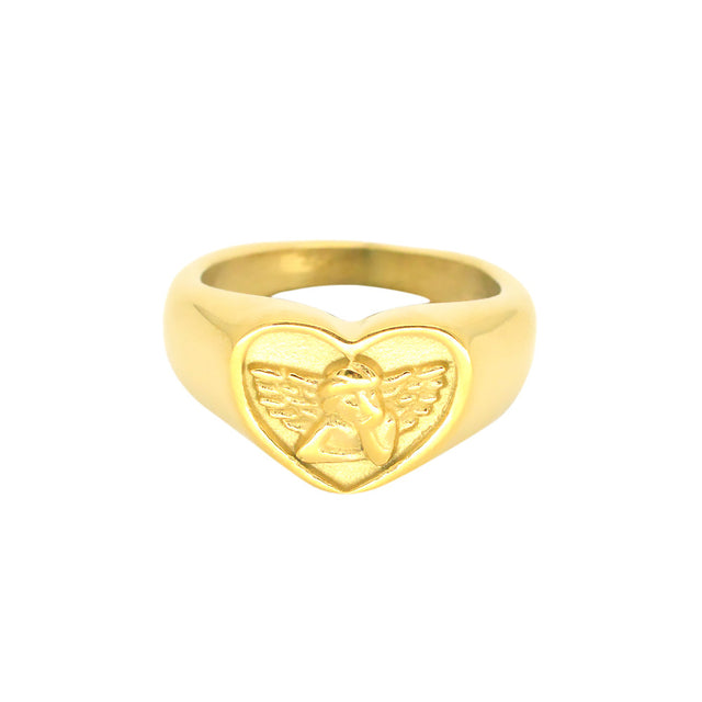 Cupid Gold Ring by CRUX