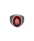 Cozas Gem Silver Ring by CRUX