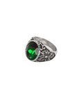 Cozas Gem Silver Ring by CRUX