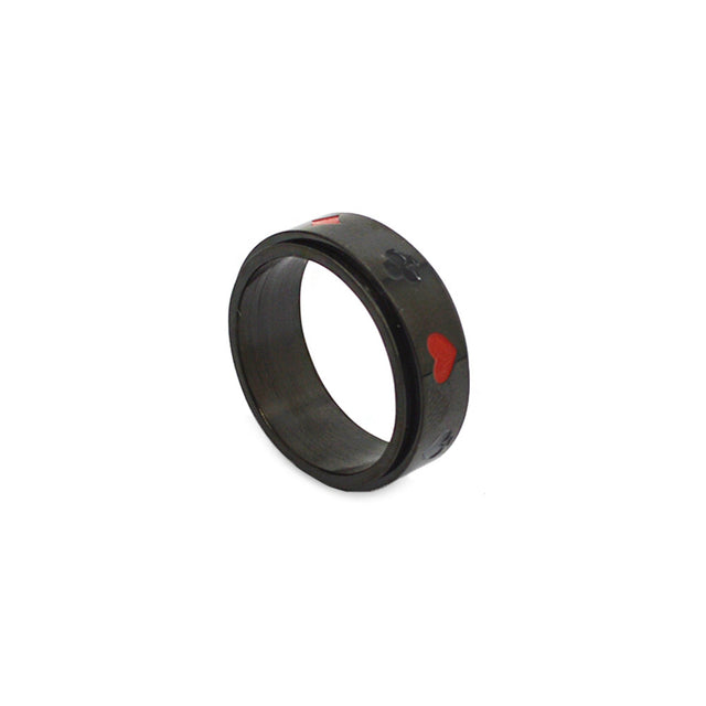 Suit Black Ring by CRUX