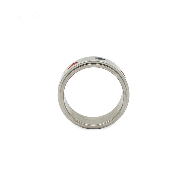 Suit Silver Ring by CRUX