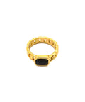 Cuban Gem Gold Ring by CRUX