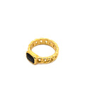 Cuban Gem Gold Ring by CRUX
