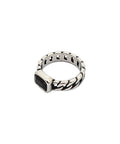 Cuban Gem Silver Ring by CRUX