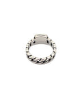 Cuban Gem Silver Ring by CRUX