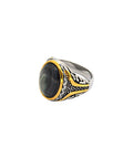 Onyx Gold Ring by CRUX
