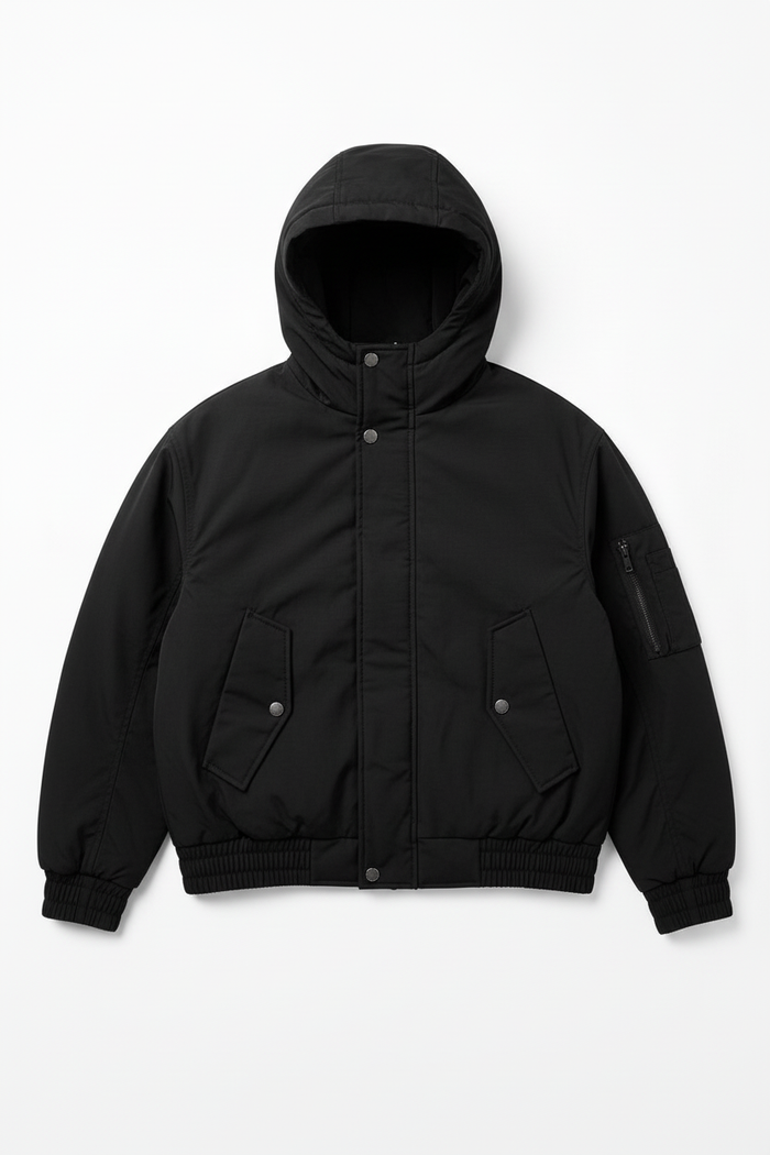 Zaki Zip Hooded Jacket by CRUX