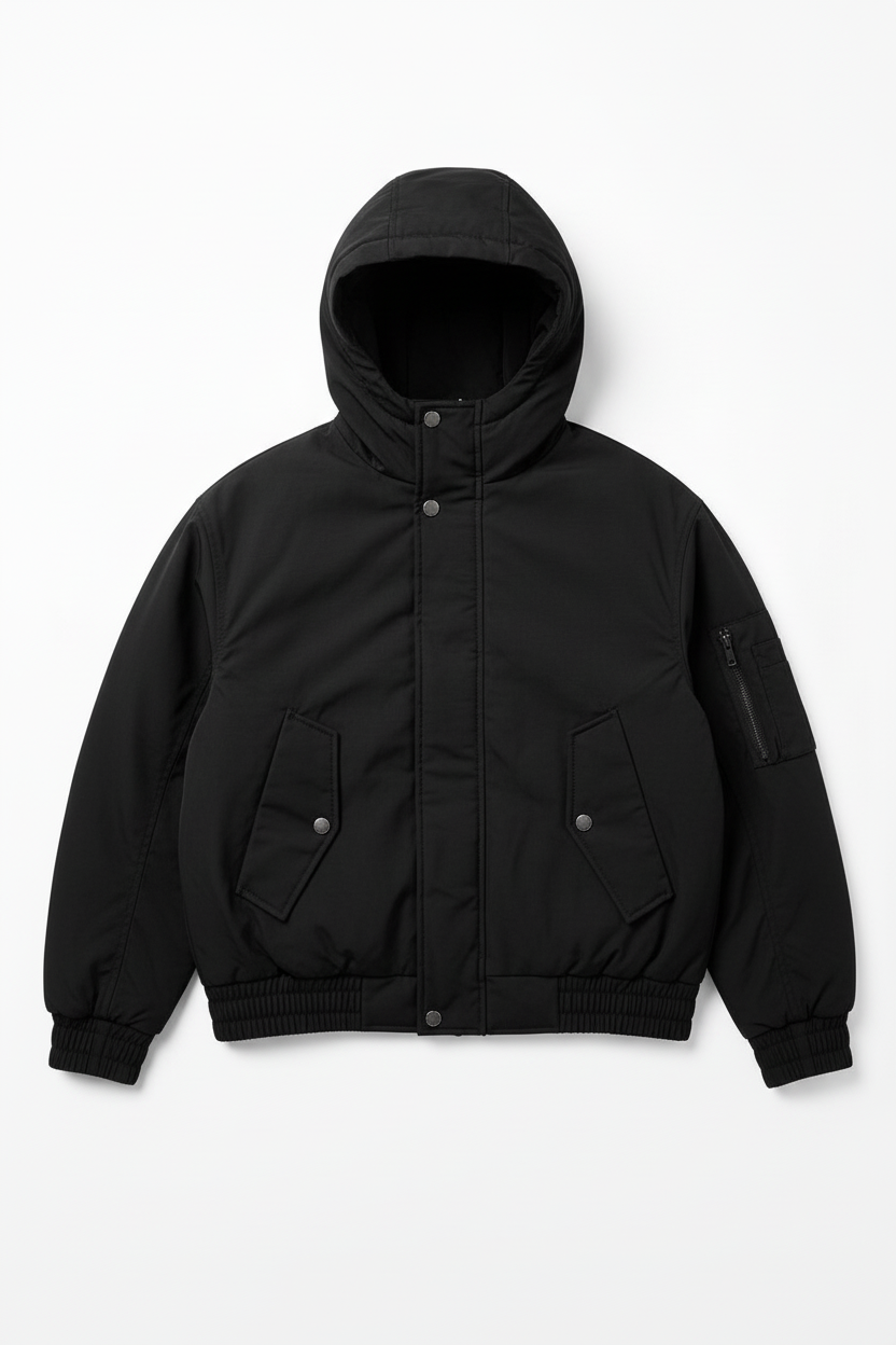 Zaki Zip Hooded Jacket by CRUX