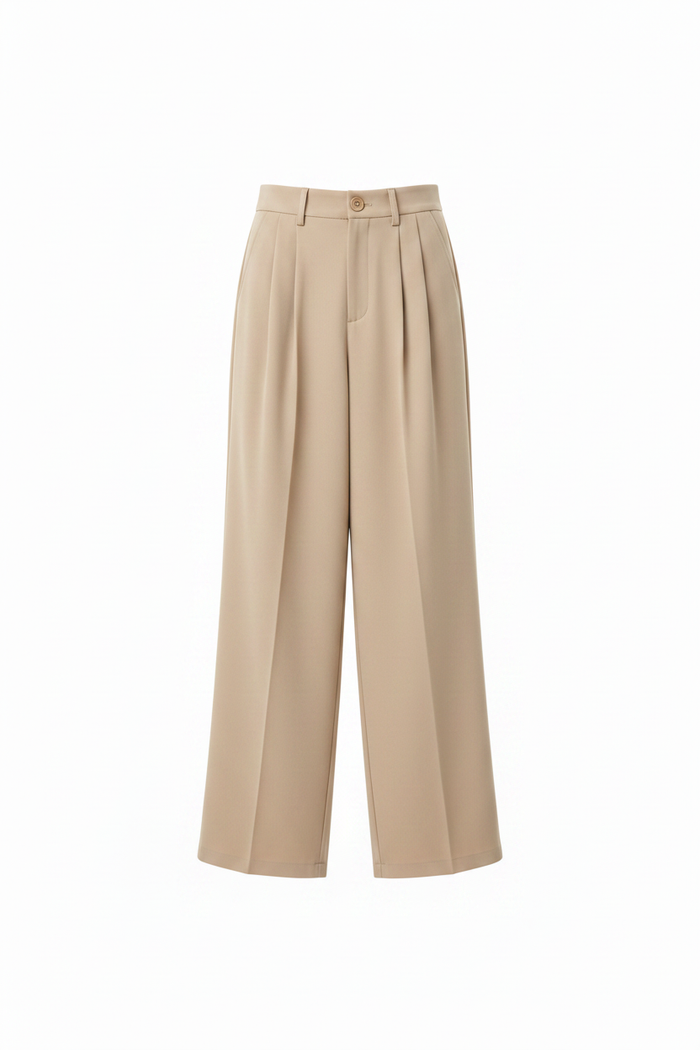 Rizz Plain Pant – Beige/Cream Colorway Hero Shot
