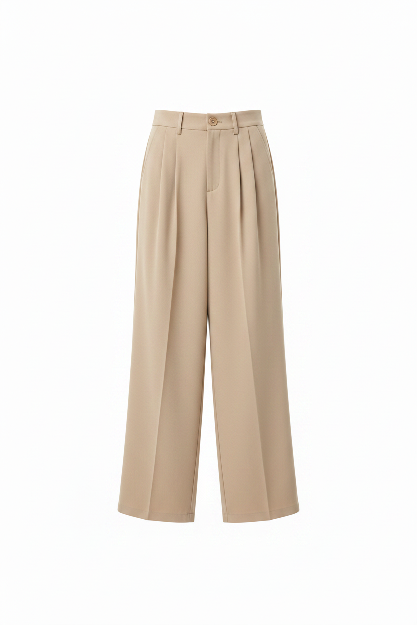 Rizz Plain Pant – Beige/Cream Colorway Hero Shot