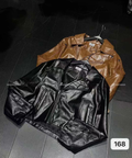 Dallas Box Leather Jacket by CRUX