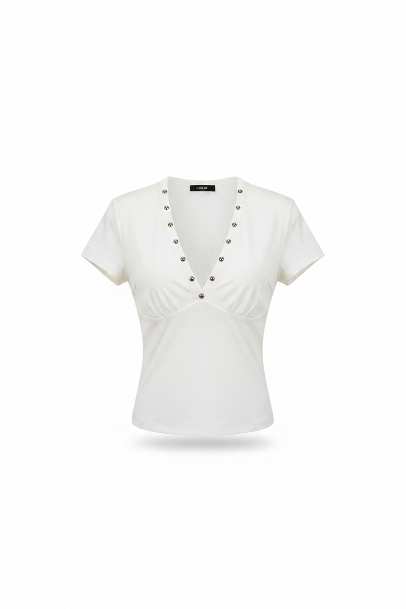 Stud Fem Spandex Top by ENO