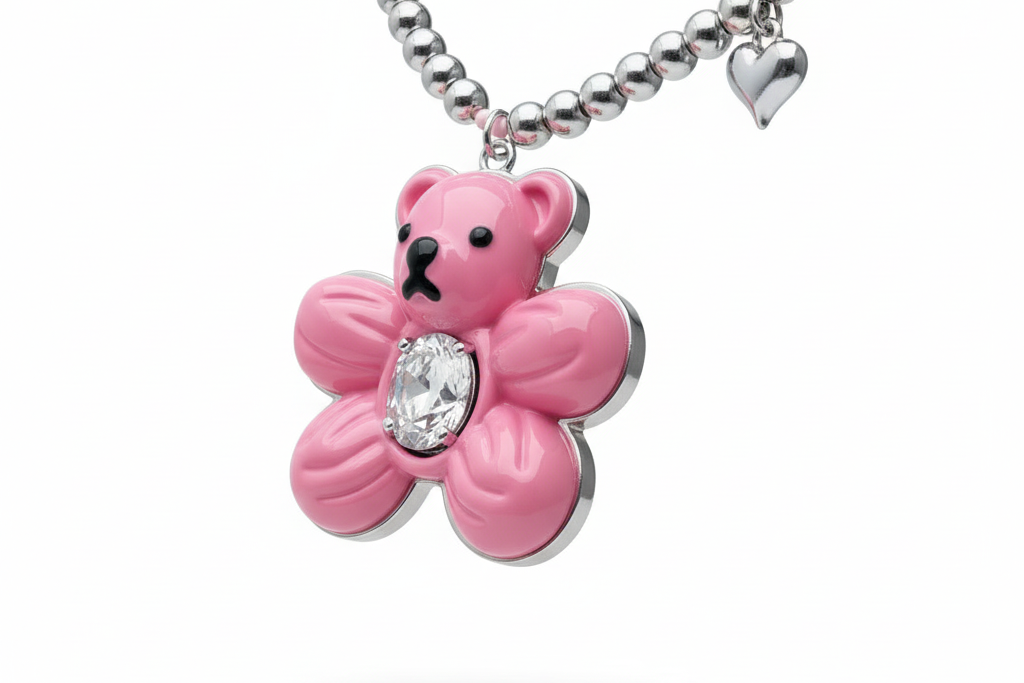 Ted Floral Gem Neckpiece by CRUX