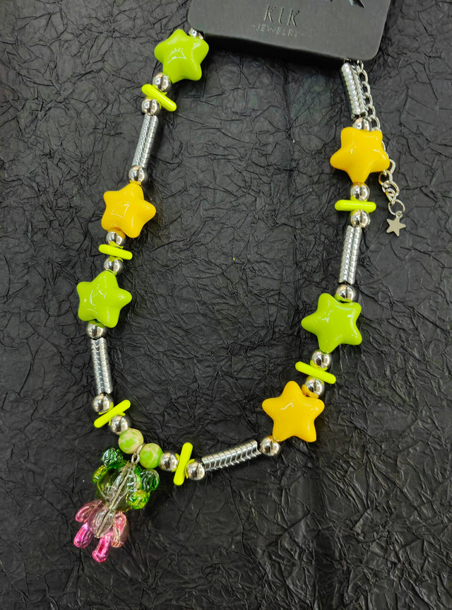 Twinkle Acrylic Neckpiece