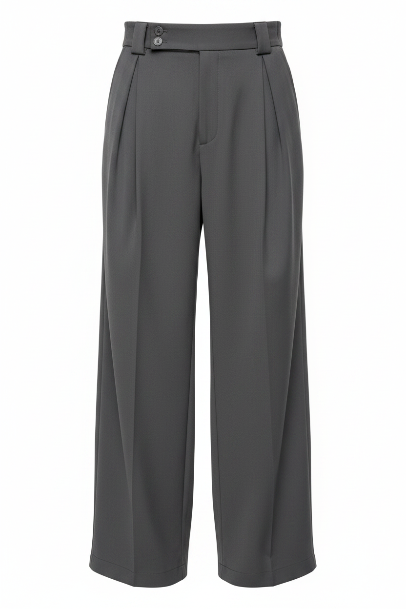 Vellop Plain Pants — Studio Hero Shot