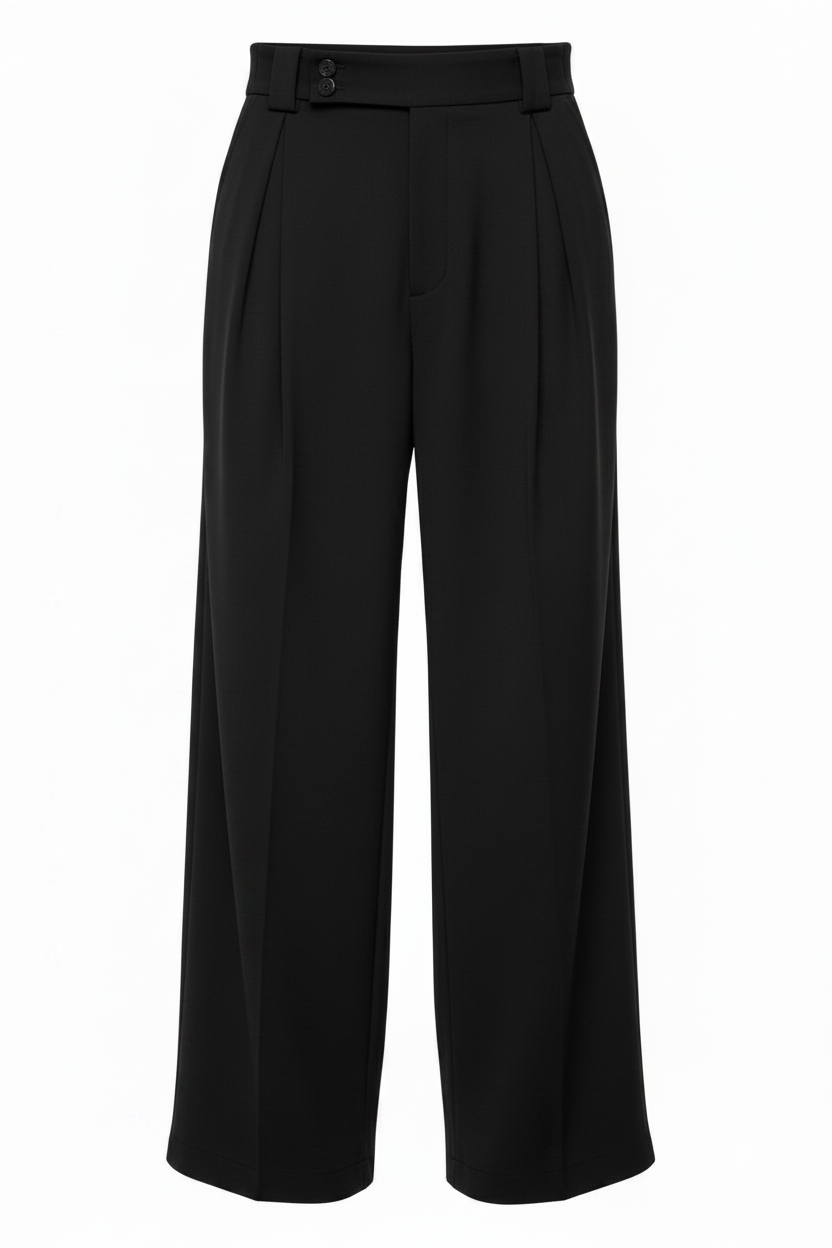 Vellop plain pants (3 colors) — trousers in grey | CRUX