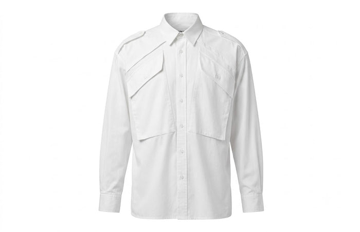 Double Ranker Shirt in white | CRUX