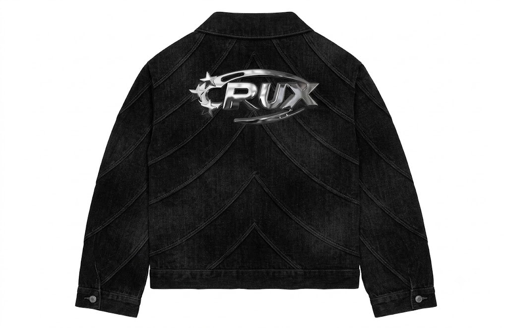 CX Denim Jacket ( 2 COLORS) in black | CRUX