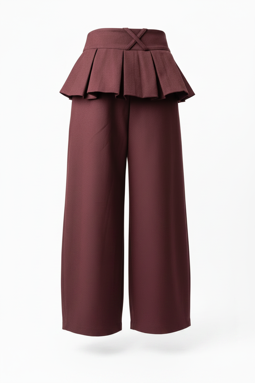 Depop Fem Pants — trousers in black | CRUX