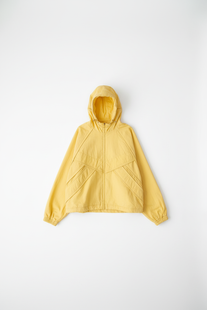 Mustard Grid Hoodie by CRUX