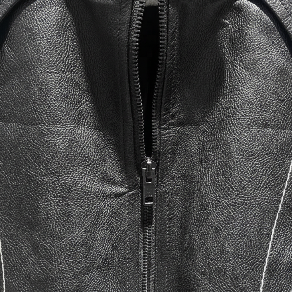 Yat Leather Vest by CRUX