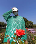 KNIT NET TOP by CRUX