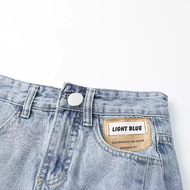 DENIM LONG SKIRT by 227102