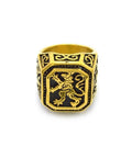 BARCLAYS GOLD RING by CRUX