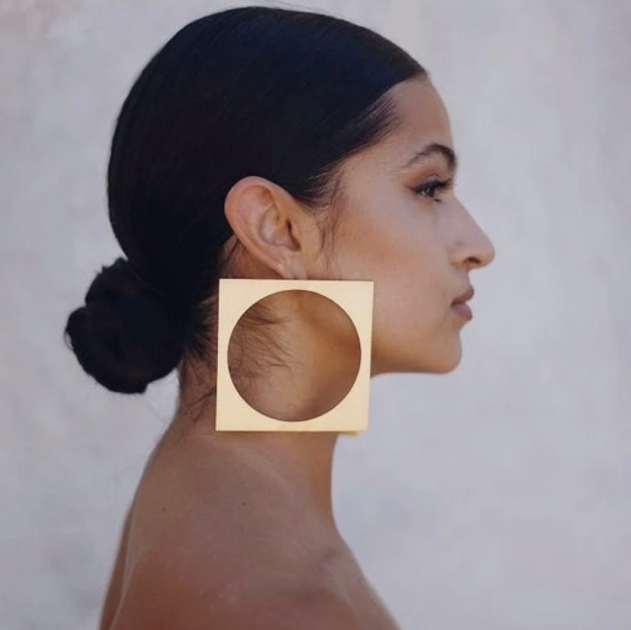 MIRROR ACRYLIC EARRING by 227102
