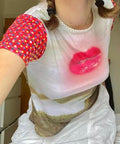 LIP TEE by 227102