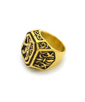 BARCLAYS GOLD RING by CRUX