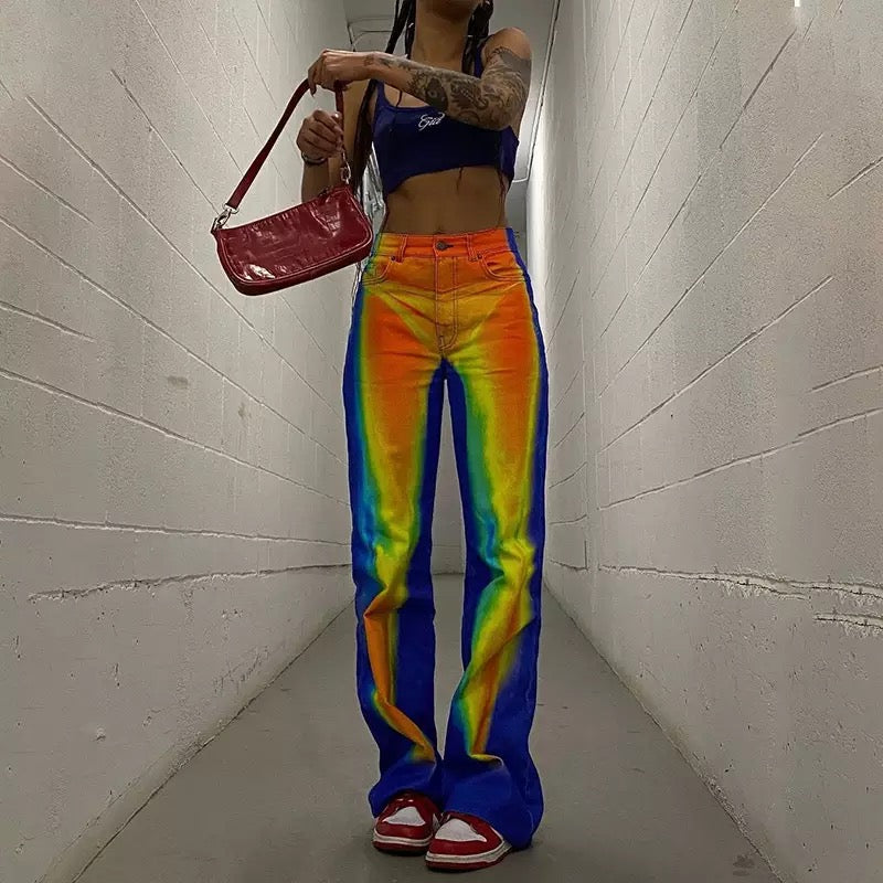 THERMO PRINT PANTS by 227102