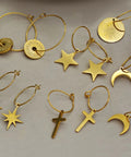 RETRO GOLD PLATED EARRINGS by CRUX
